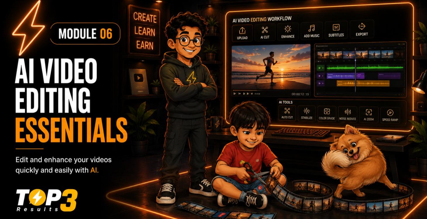 06 - AI Video Editing Essentials — AI Creator Business Course Module